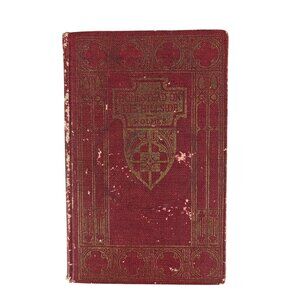 The Homestead On The Hillside Mary J. Holmes Hardcover Gothic Design Vintage